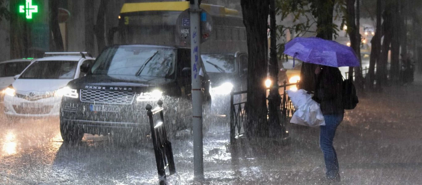 Καιρός: Καταιγίδες, χιόνια, κρύο και άνεμοι 7 μποφόρ σήμερα - Αναλυτικά η πρόγνωση